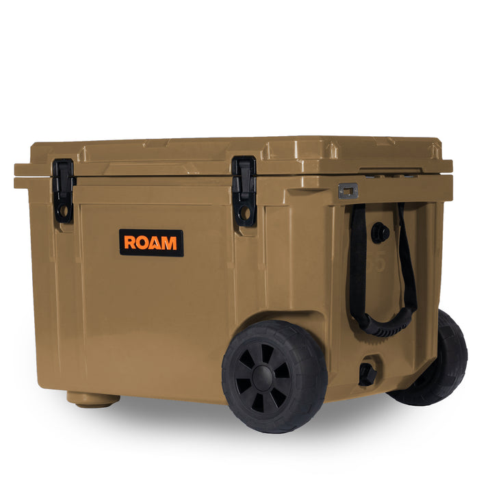 Roam Adventure Co. 55QT Rolling Rugged Cooler, Slate