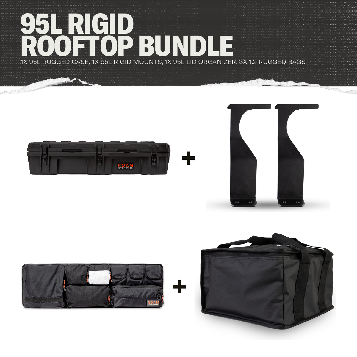 95L Rigid Rooftop Bundle enlarged image 1