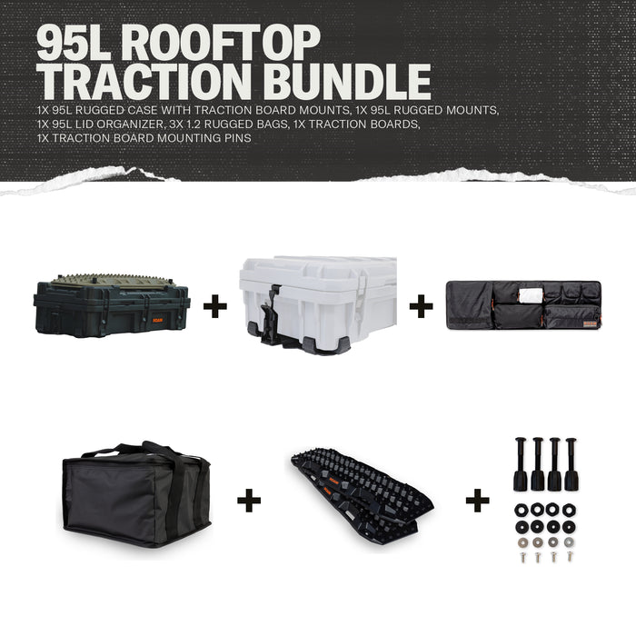 95L Rugged Rooftop Traction Bundle