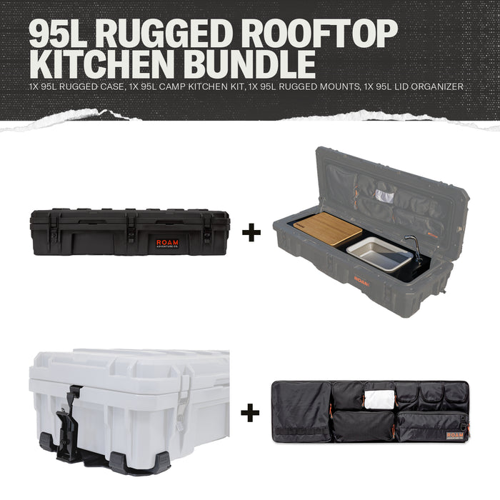 95L Rugged Rooftop Kitchen Bundle