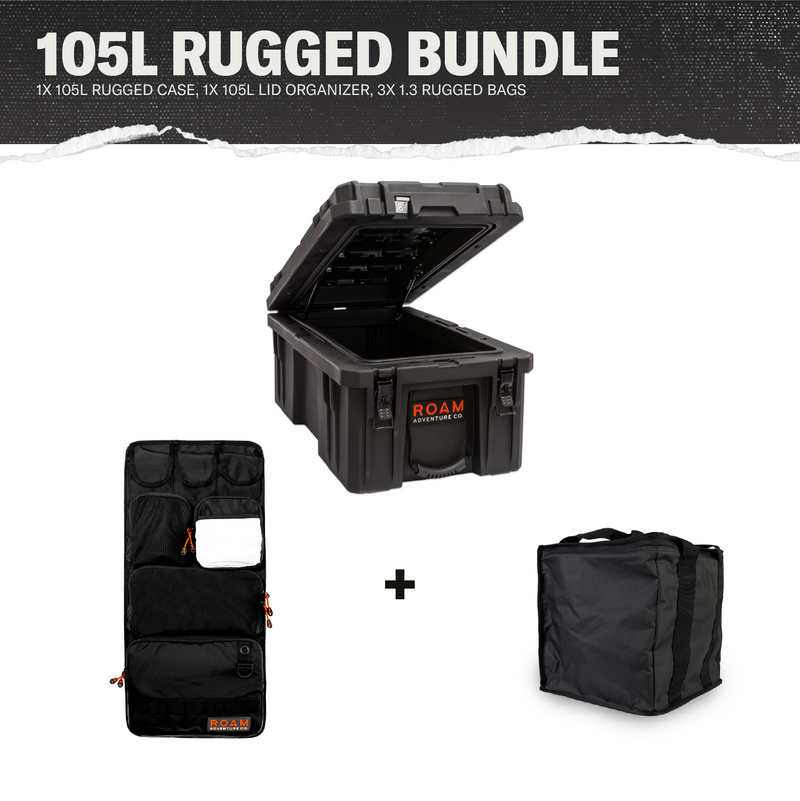 105L Rugged Bundle contents