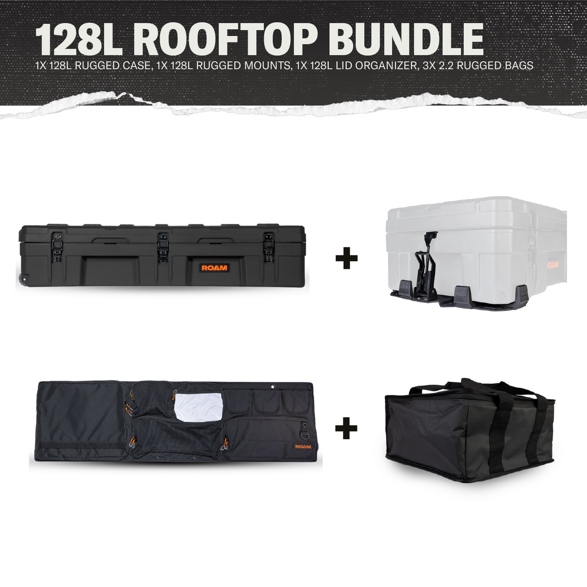 ROAM 128L Rooftop Bundle - Slate enlarged image 1