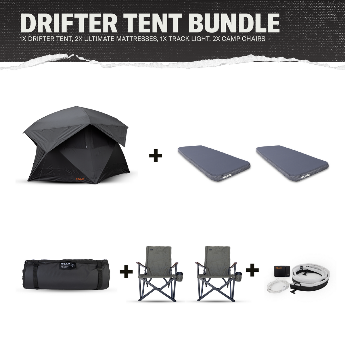 ROAM Drifter Tent Bundle enlarged image 1