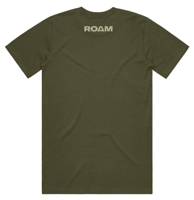 Roam Olive Compass Tee