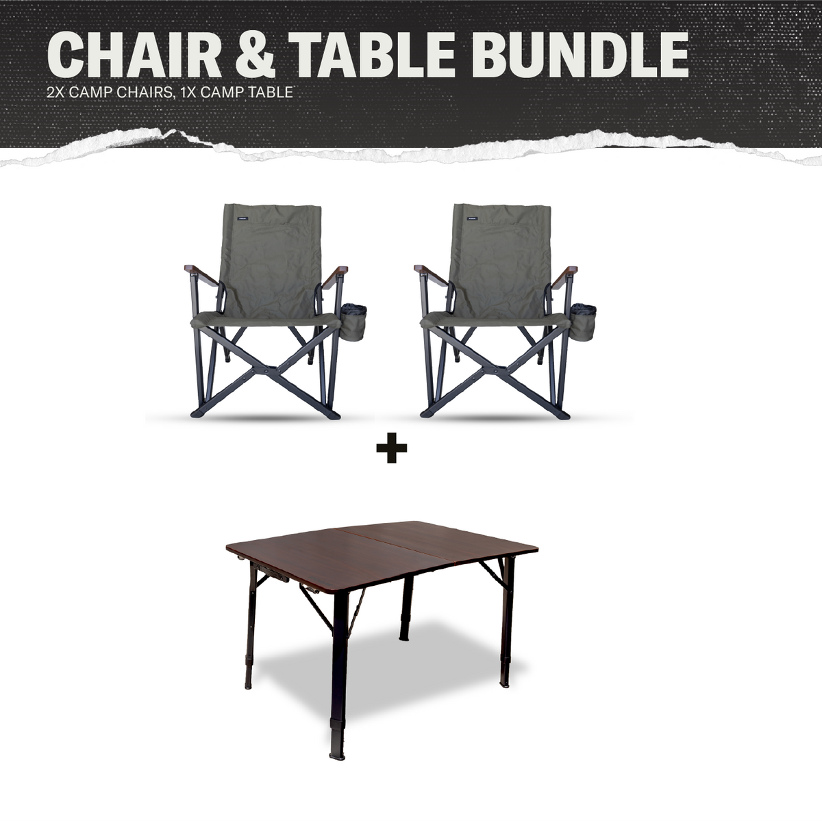 ROAM Chair and Table Bundle - Olive enlarged image 1