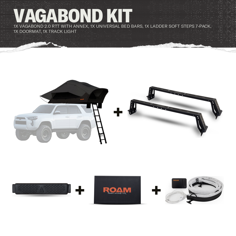 Vagabond Tent Bundle contents