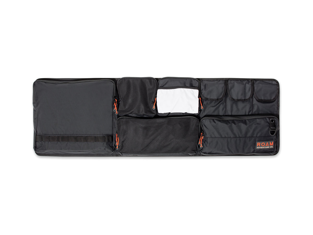 Nylon lid organizer with zippered pockets for the 83L Rugged Case enlarged image 1