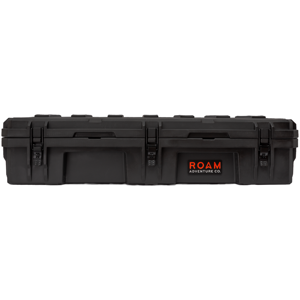 ROAM 95L Rugged Case — large low-profile durable storage box in Black color enlarged image 3