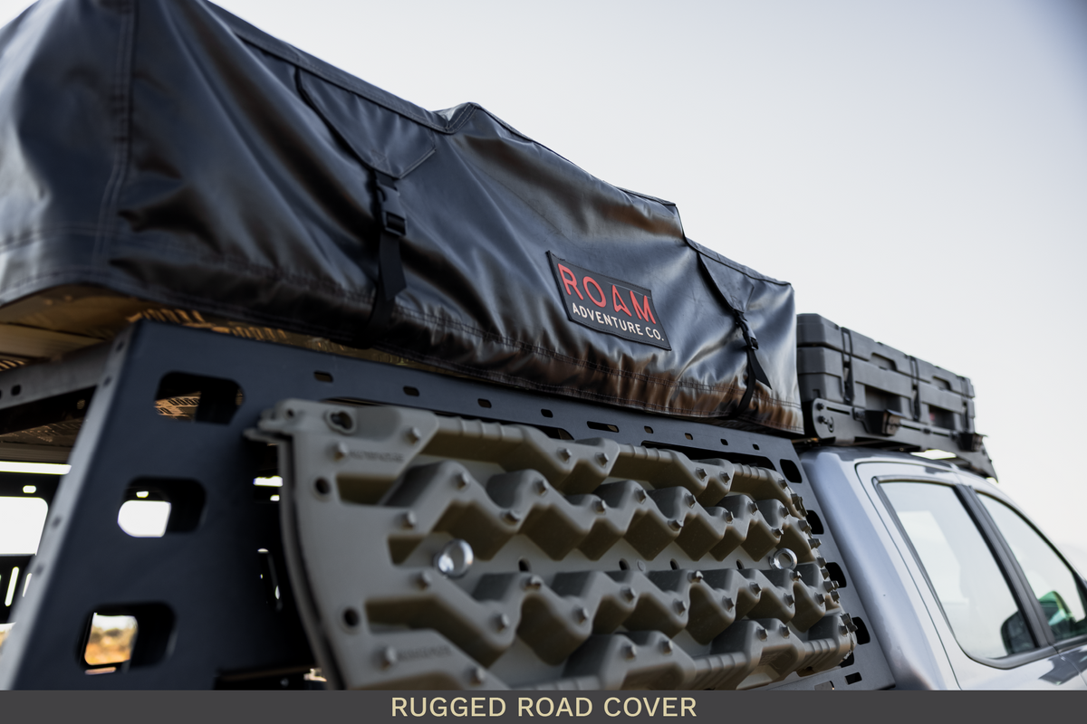 ROAM V1 - The Vagabond Rooftop Tent - Slate Grey / Navy Blue / With Annex enlarged image 6